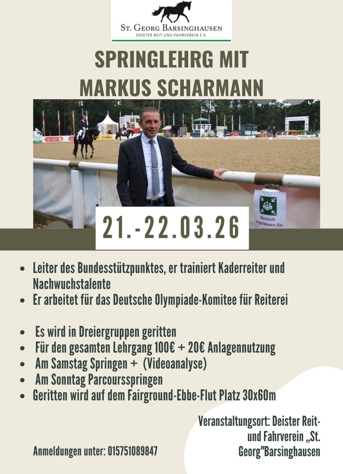 2026 03 Scharmann Plakat 21. 22 03.2026